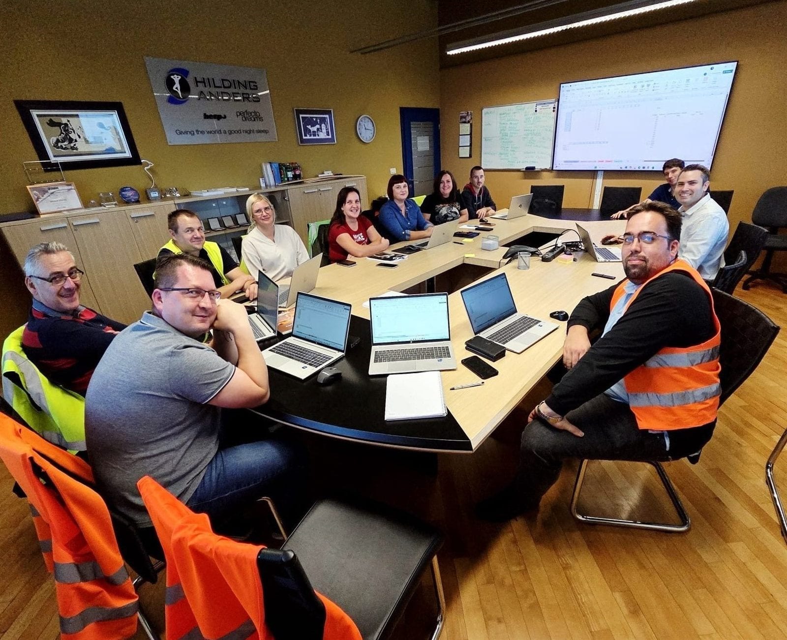 Advanced Excel training for client Hilding Anders